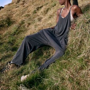 FP Movement Hotshot Onesie in Washed Black